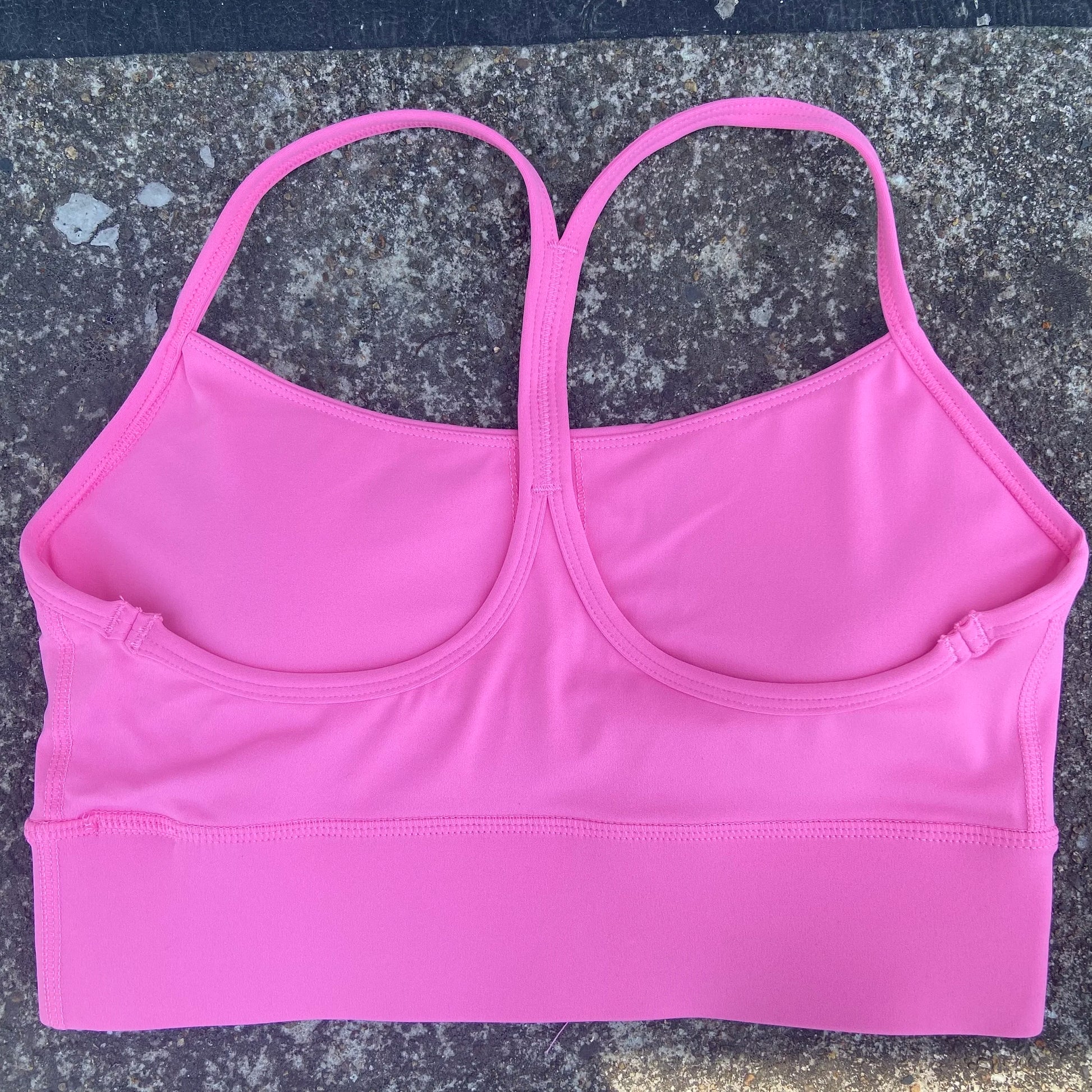 Solid Color Women Y-Line Straps Fitness Sport Bra High Strength Top Comprehensive Training Gym Yoga Underwear Top with Chest Pad